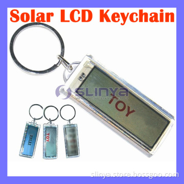 Fashion LCD Solar Keychain, Promotional Gifts, Novelty Gift (SL-316)